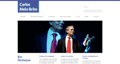 Desktop Screenshot of carlosmelobrito.com